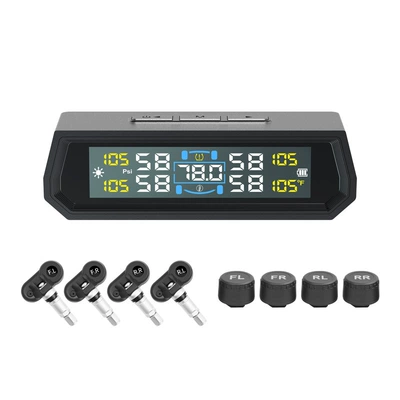 tire four-wheel tire pressure, Tire pressure monitoring system