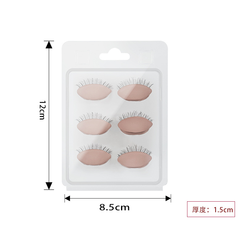 Ojo cabeza desmontable molde masaje maquillaje práctica maniquí cabeza injerto pestañas ojo impresión pestañas modelo cabeza