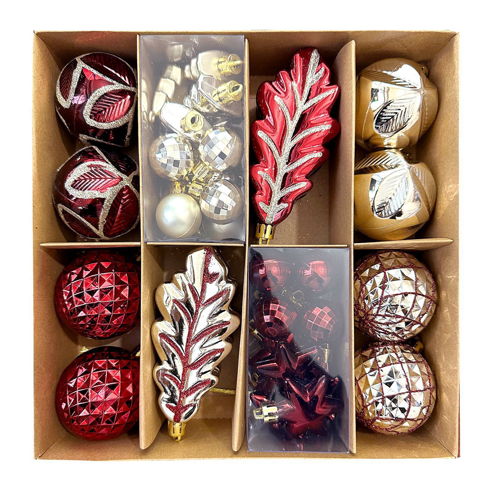 Decoraciones navideñas transfronterizas Decoración de bolas navideñas Juego de bolas navideñas Juego de bolas heterosexuales pintadas Accesorios para árboles de Navidad