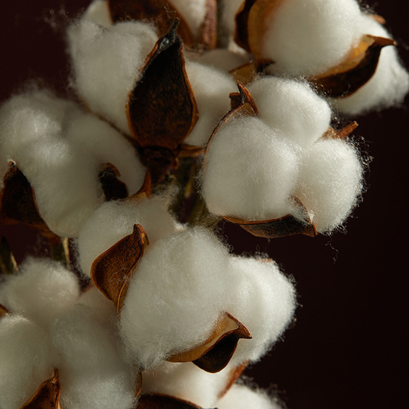 Madera de Navidad imitación de algodón falso adornos de Navidad floral ramo accesorios decoración de mesa hotel