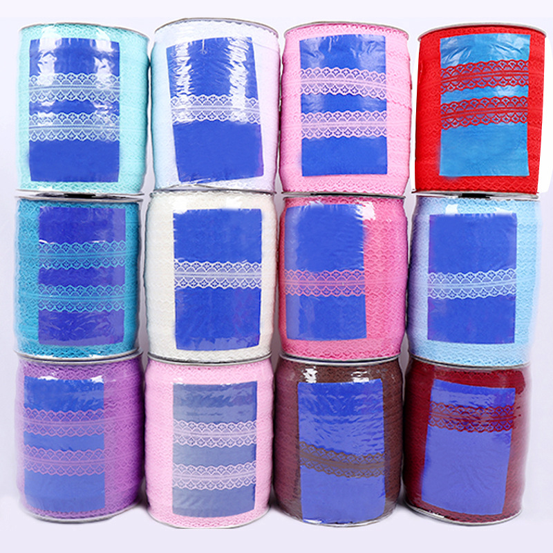 2.5厘米宽无弹力蕾丝花边 diy头饰手工辅料 窗帘蚊帐内裤蕾丝边