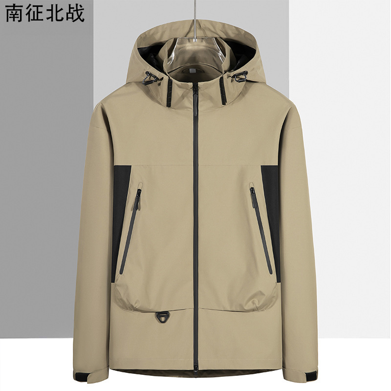 Spring 2025 New Fashionable Simple Jacket for Men and Women Casual Sports All-match Hooded Detachable Jacket Spring 2025 New Fashionable Simple Jacket for Men and Women Casual Sports All-match Hooded Detachable Jacket
