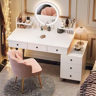 2025 New Style Dressing Table, Bedroom Master Bedroom Storage Cupboard Integrated Simple Modern High-End Dressing Table