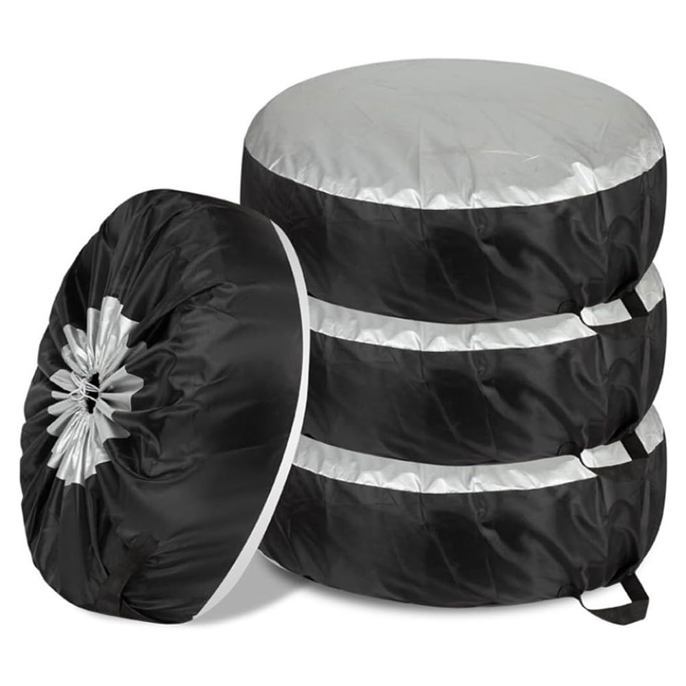 Amazon's Best-Selling 190t Polyester Taffeta Tire Cover, Car Spare Tire Cover, Snow Tire Storage Bag, Wheel Protection Cover