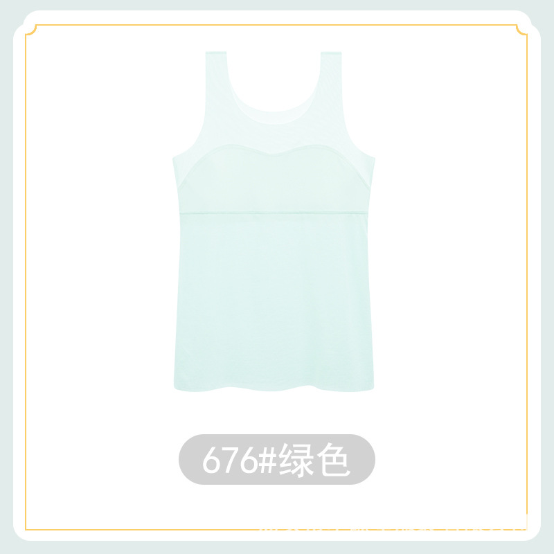 Ropa interior modal para niñas de primaria, chalecos para niñas, sujetadores para niñas mayores, estilo top de primera etapa.