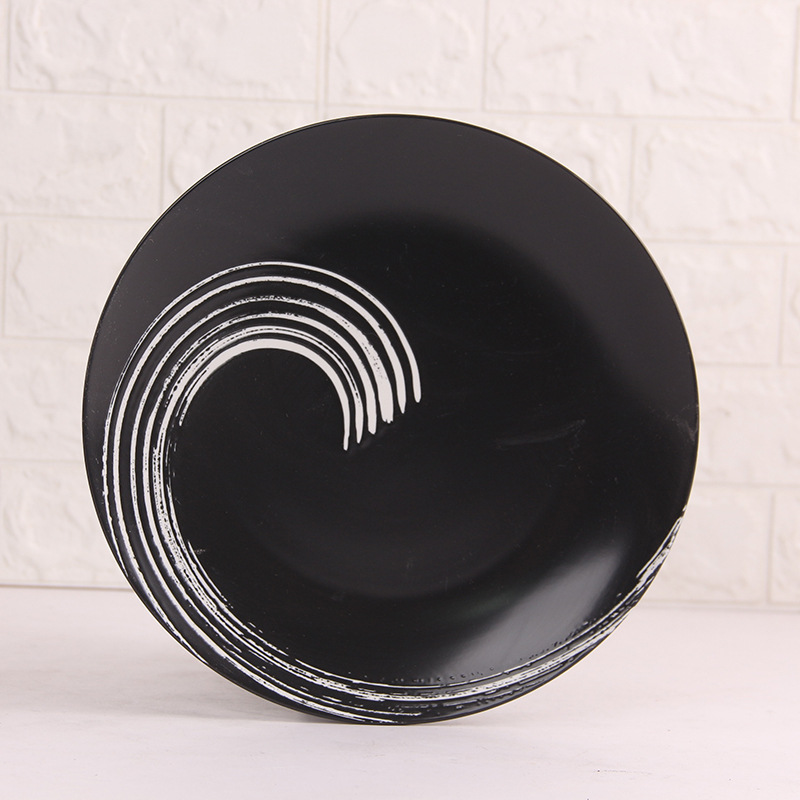 Vajilla de cerámica de estilo japonés moderno traje de vajilla de cerámica de comercio exterior japonés