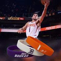 Баскетбольная звезда Suns № 1 Букер подписанный спортивный браслет силиконовый браслет светящийся фанатский аксессуар Пол Дюран