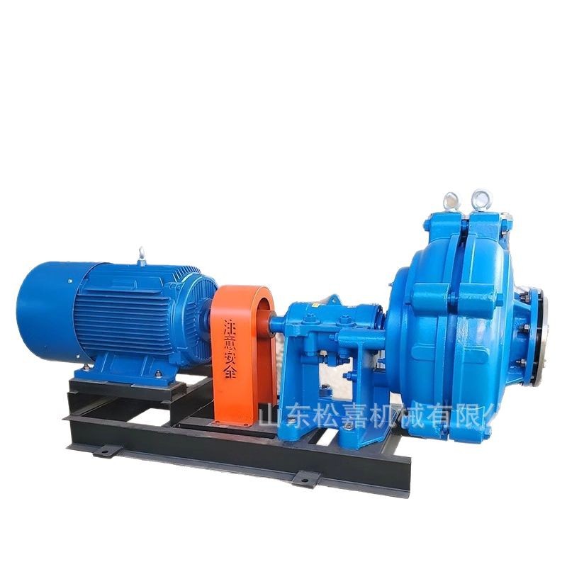 Bomba de lodos horizontal Bomba de arena resistente al desgaste Lavado de carbón y beneficio de mineral multifuncional Bomba de lodos sublíquidos Filtro prensa Bomba de lodos