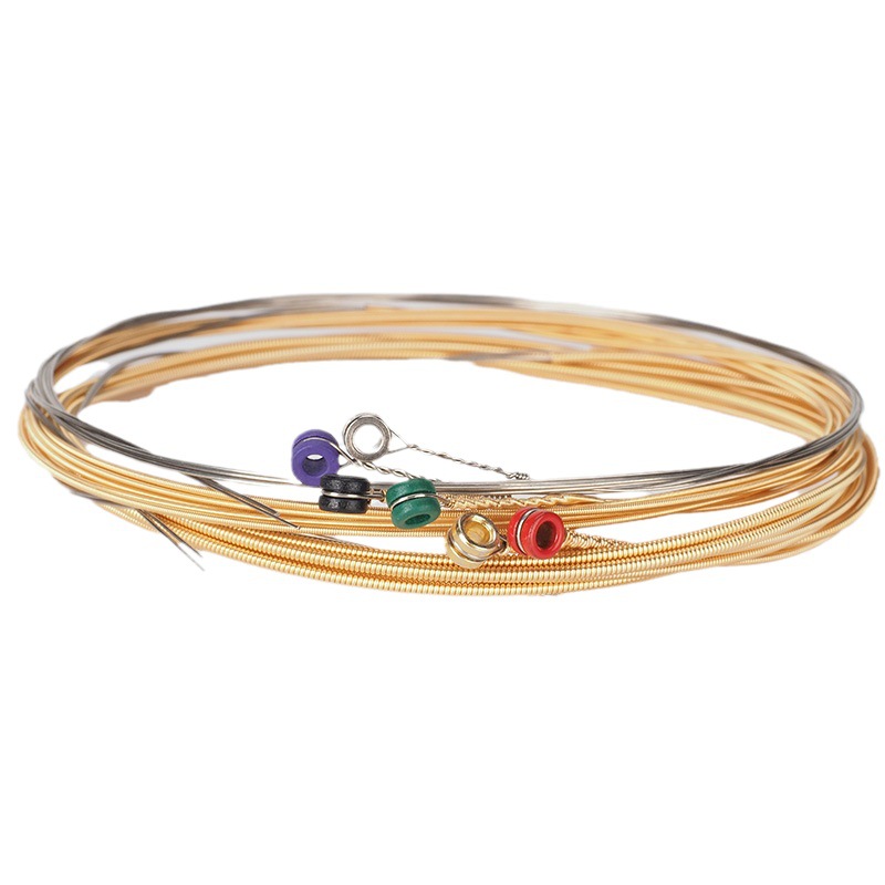 El fabricante de cuerdas de guitarra con revestimiento de fósforo y cobre recomienda cuerdas de guitarra clásica, folk y eléctrica, procesamiento al por mayor de cuerdas de nailon.