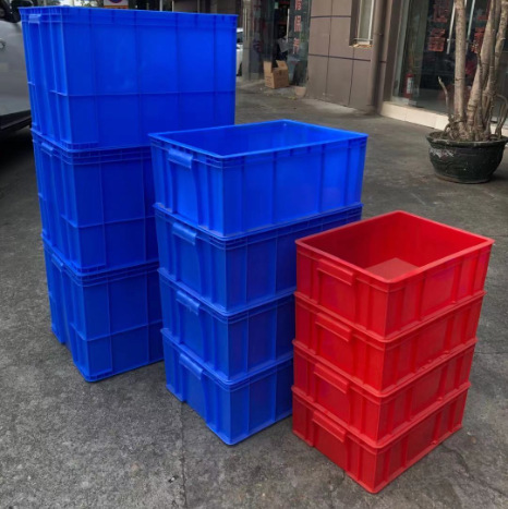 PE新料塑胶整理箱工厂大塑胶框批发深圳厂家