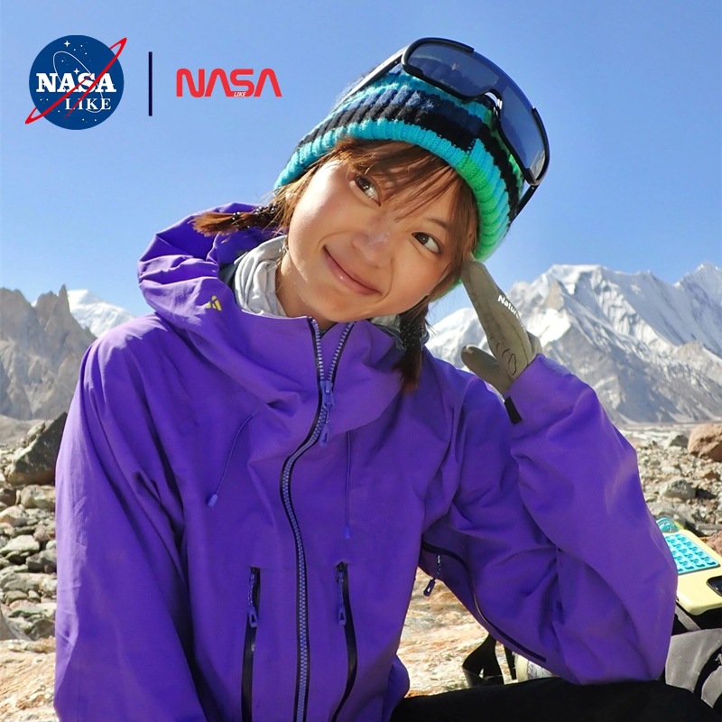 NASALIKE太阳石博格达LT中国登山MONTX-PRO旷凝紫三防KLS冲锋衣春