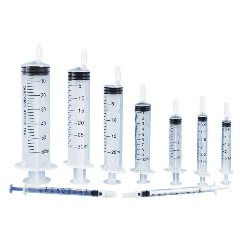 Cross-Border 1 мл небольшой шприц оптом прямой рот с пробкой кормушка для лекарств для домашних животных одноразовый ветеринарный пластиковый шприц