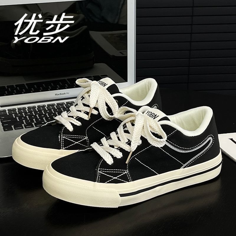 /Retro Sneakers for Men, Thick-Soled Trendy Casual Shoes, 2026 Spring/Summer Korean Style Canvas Shoes /Retro Sneakers for Men, Thick-Soled Trendy Casual Shoes, 2026 Spring/Summer Korean Style Canvas Shoes