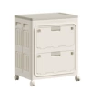 Double door solid color folding storage box