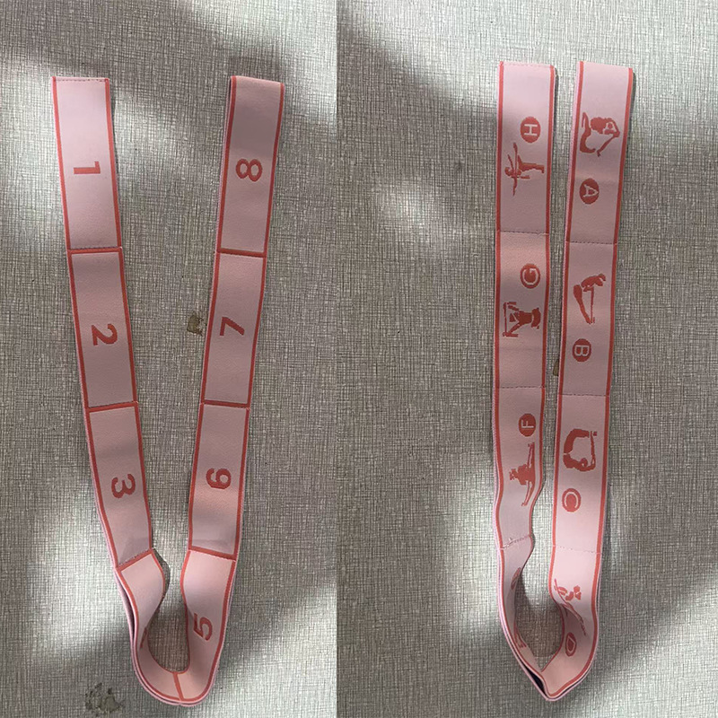 子供用ダンス専用ストレッチベルトストレッチベルトデジタルセグメント抵抗ベルトヨガストレッチベルトトレーニングストレッチベルト