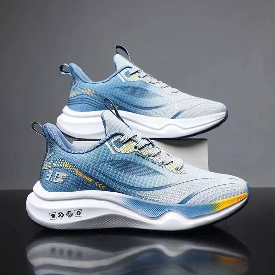 Cross-border wholesale men's shoes fashion new running shoes Joker outdoor men's sneaker fashion mesh breathable shoes