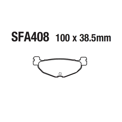 Pads Fa408 Majesty Tmax – Tormoz supportları