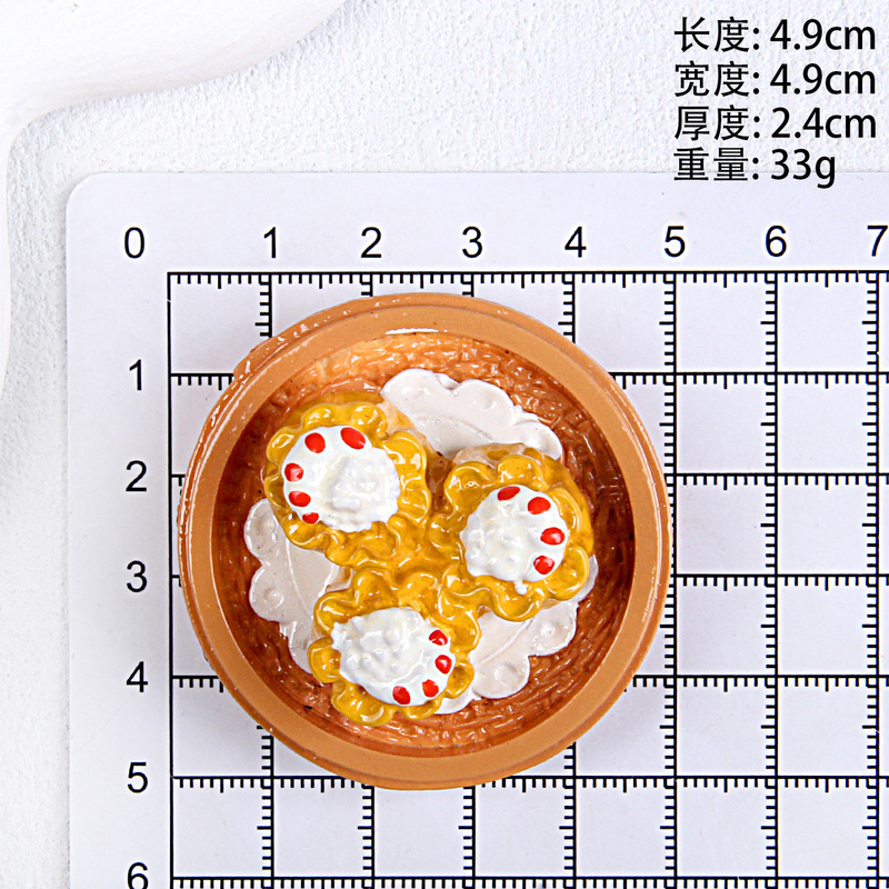 2025 新中国料理冷蔵庫マグネット中華料理食品おもちゃ冷蔵庫マグネット生放送室ブラインドバッグ卸売|undefined