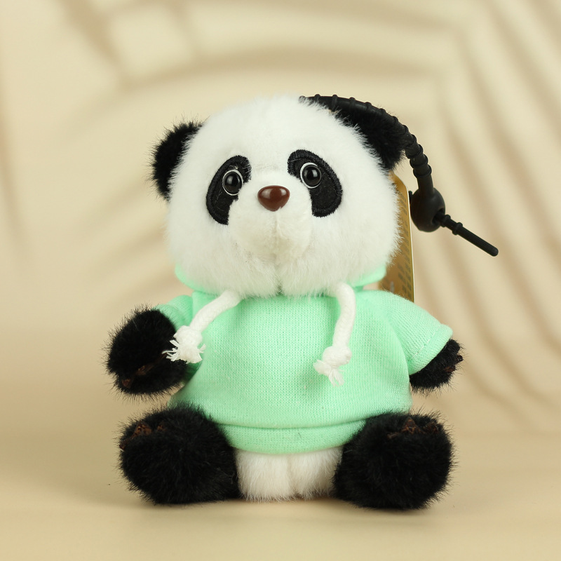 Colgante de Peluche de Oso Panda de Terciopelo para Mochilas image 11