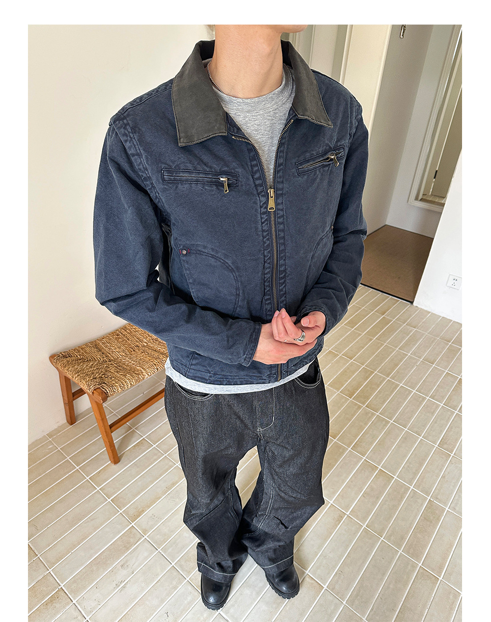 MADEEXTREME Detroit Washed Canvas Jacket