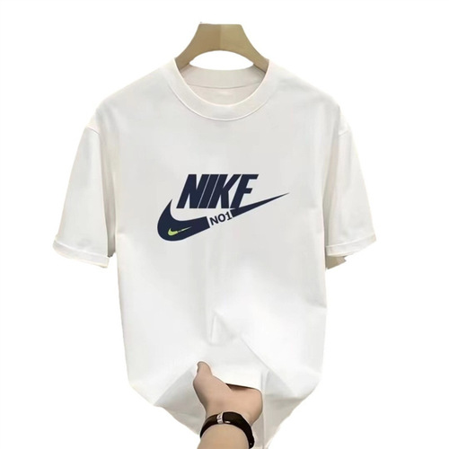 Heavyweight American-style short-sleeve T-shirt for men, summer cool, fashionable, versatile, sporty, casual upper garment