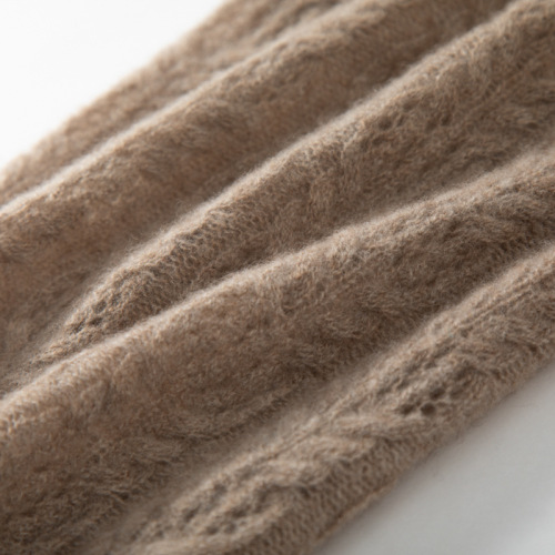 Cashmere scarf 100% full cashmere pure color turtleneck versatile warm neck guard knitted winter new men and women false collar