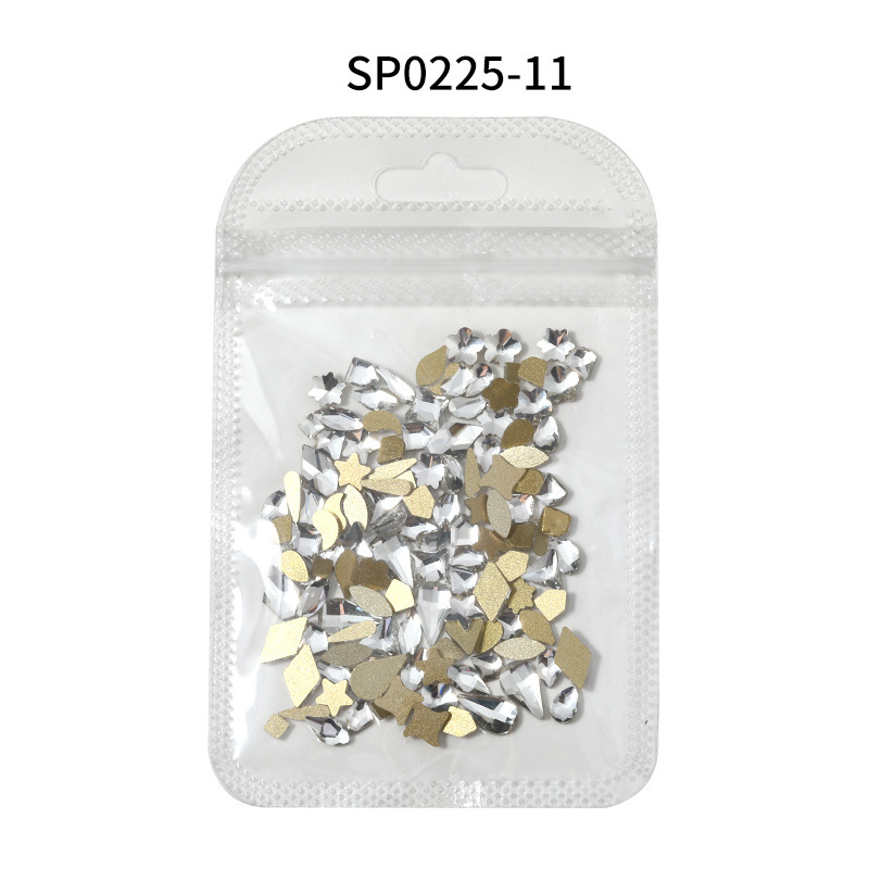 11 # embolsado en forma de diamante especial (diamante blanco)