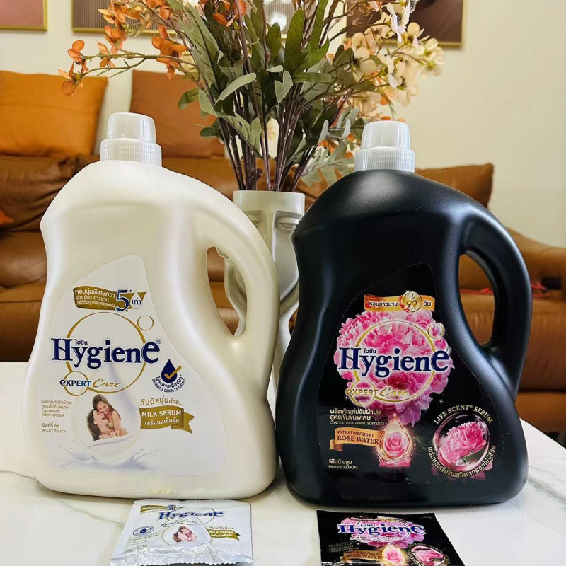泰国Hygiene柔顺剂衣物护理持久留香去静电增柔实惠大容量家用装|undefined