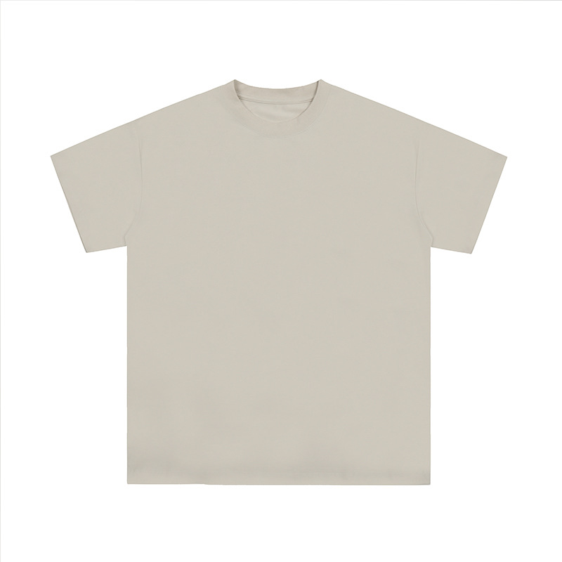 Ropa de hombre frío antibacteriano protección solar UV solona puro poliéster blanco algodón pesado camiseta de manga corta marca de moda personalizada