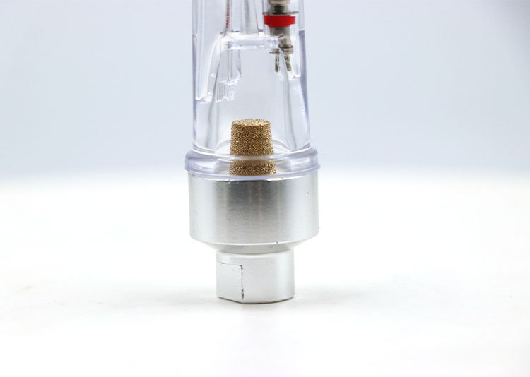 Air pump accessories set: fabric rubber serpentine air hose, oil-water separator, airbrush connecting rod