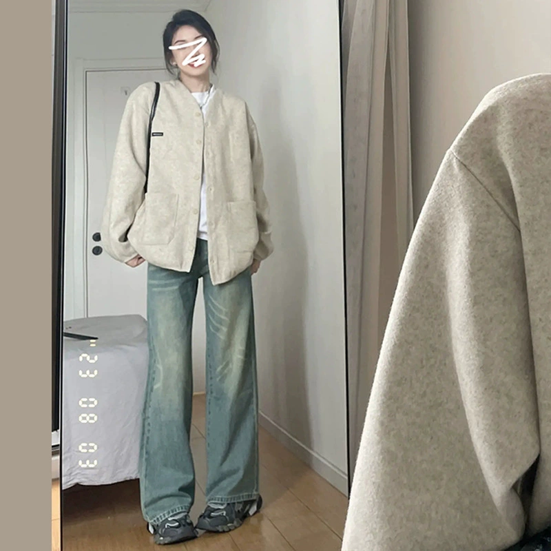 Универсальная и очень стильная короткая куртка в корейском стиле для женщин, весна 2025, новый тренд, популярный в этом году