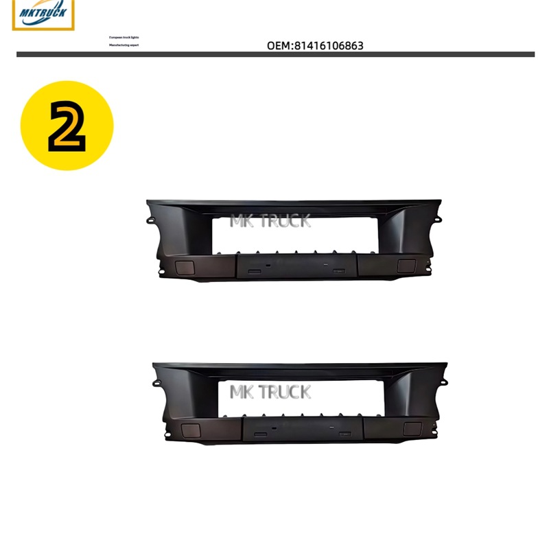 Parachoques 81416106863 para la fábrica de piezas de camiones de la serie MAN TGX TGS