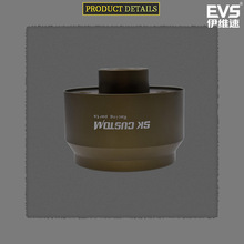 适用于福特 福克斯 蒙迪欧 野马CNC铝合金锻造方向盘底座免拆游丝