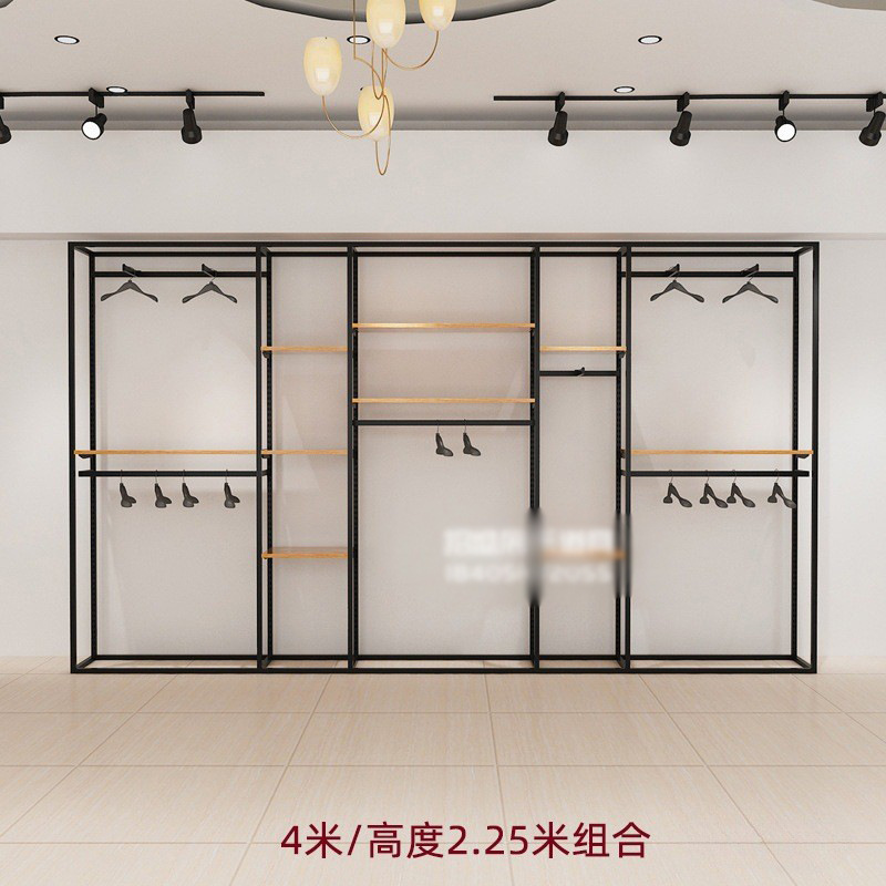 Exhibidor de Ropa para Niños, Estantes de Combinación Libre, Diseño de Exhibidor de Pared o de Pie, Estante, Perchero, Soporte de Exhibición