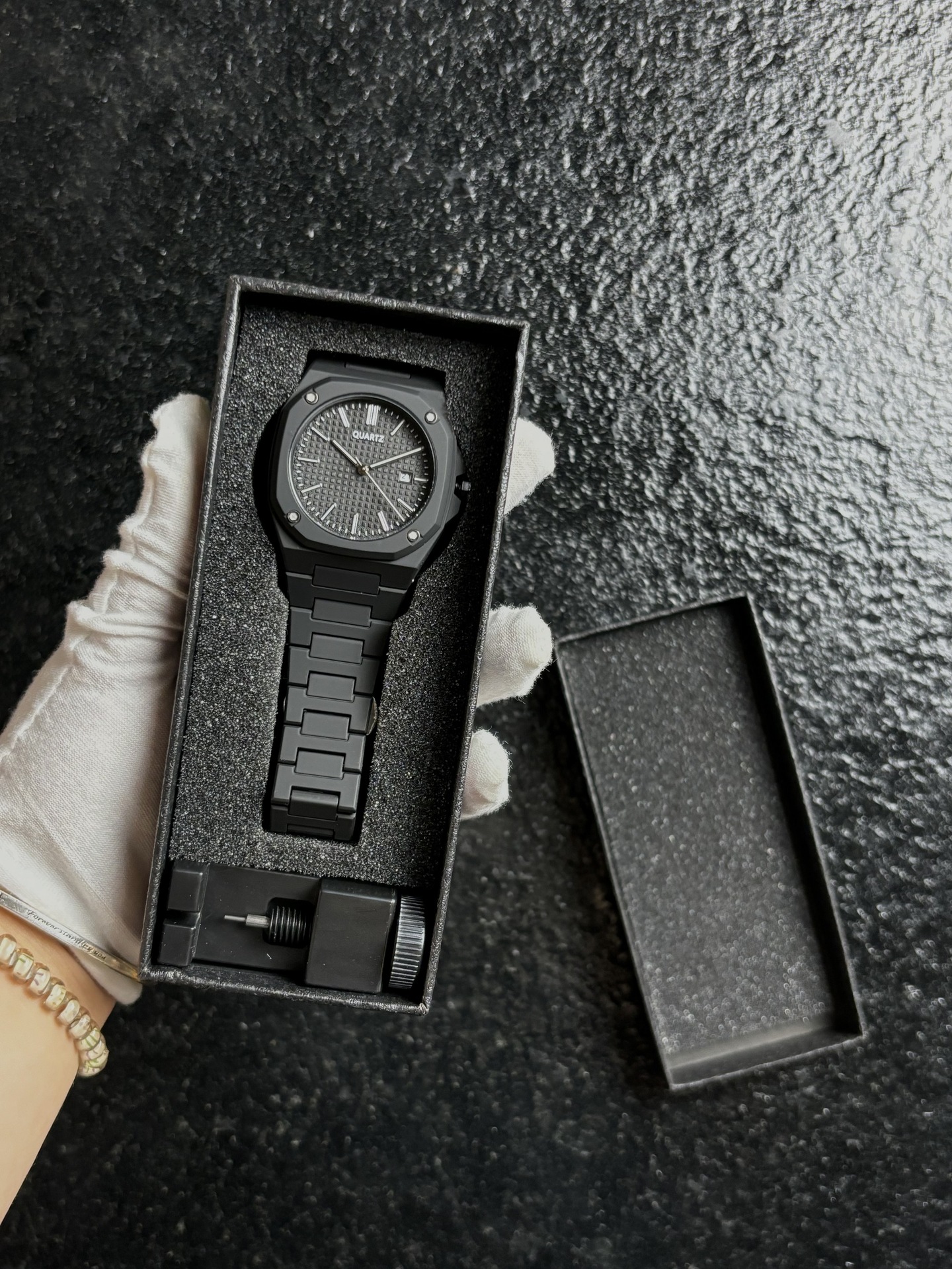 1165-1 domestic movement battery double snap button