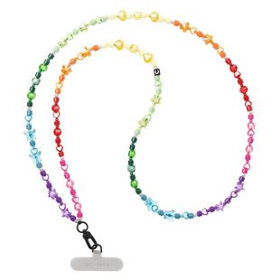 Caseti Star's Same Style Rainbow Star Crossbody Shoulder Strap Chain Versatile Long Mobile Phone Chain Portable Lanyard
