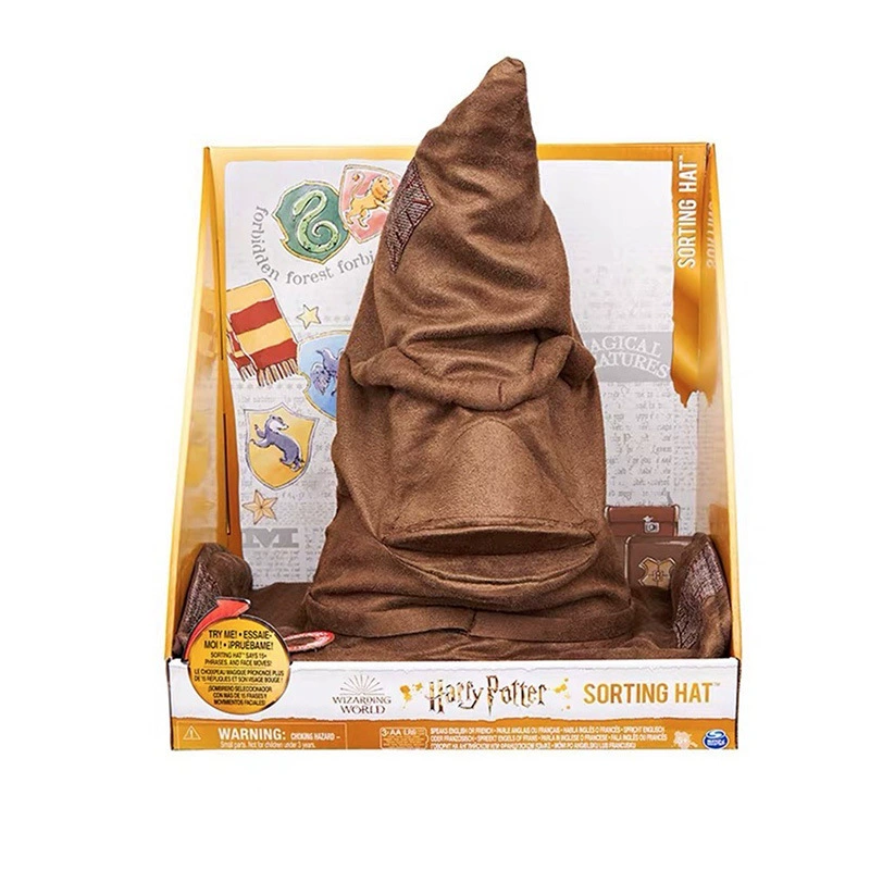 Настоящая игрушка-кукла-плюшевый сова? На исходном: Spinmaster Genuine Harry Potter Branch Hat Cat Eagle Hay Dewei will call the plush doll toy