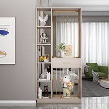 玄关屏风隔断遮挡入户门柜简易置物架厨房餐厅客厅隔断柜入户沙发