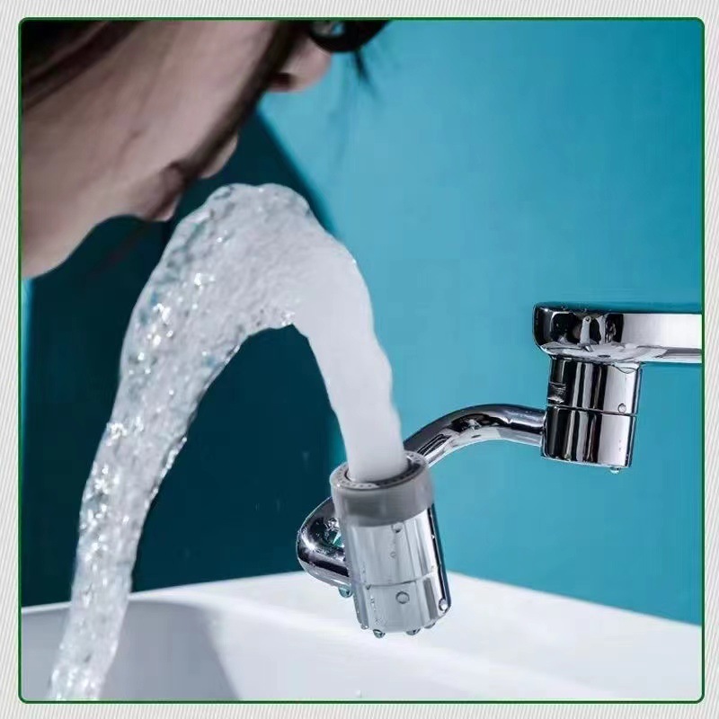 Extensor Giratorio para Grifo - Con Brazo Mecánico, Anti-Salpicaduras, para Lavabo