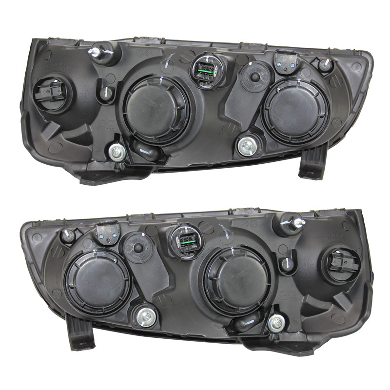 Faros delanteros halógenos semiensamblados originales para Hyundai Elantra versión estadounidense, años 04-06.