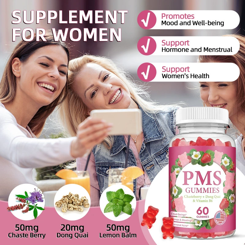 Трансграничные поставки PMS RELIEF Розовые медвежьи помадки Hormone balanceGummies