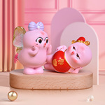 左左小伙伴盲盒潮玩创意小摆件闺蜜生日节日礼物树脂工艺厂家直销