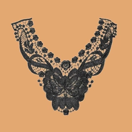 花边;餐垫、餐巾;服装饰品