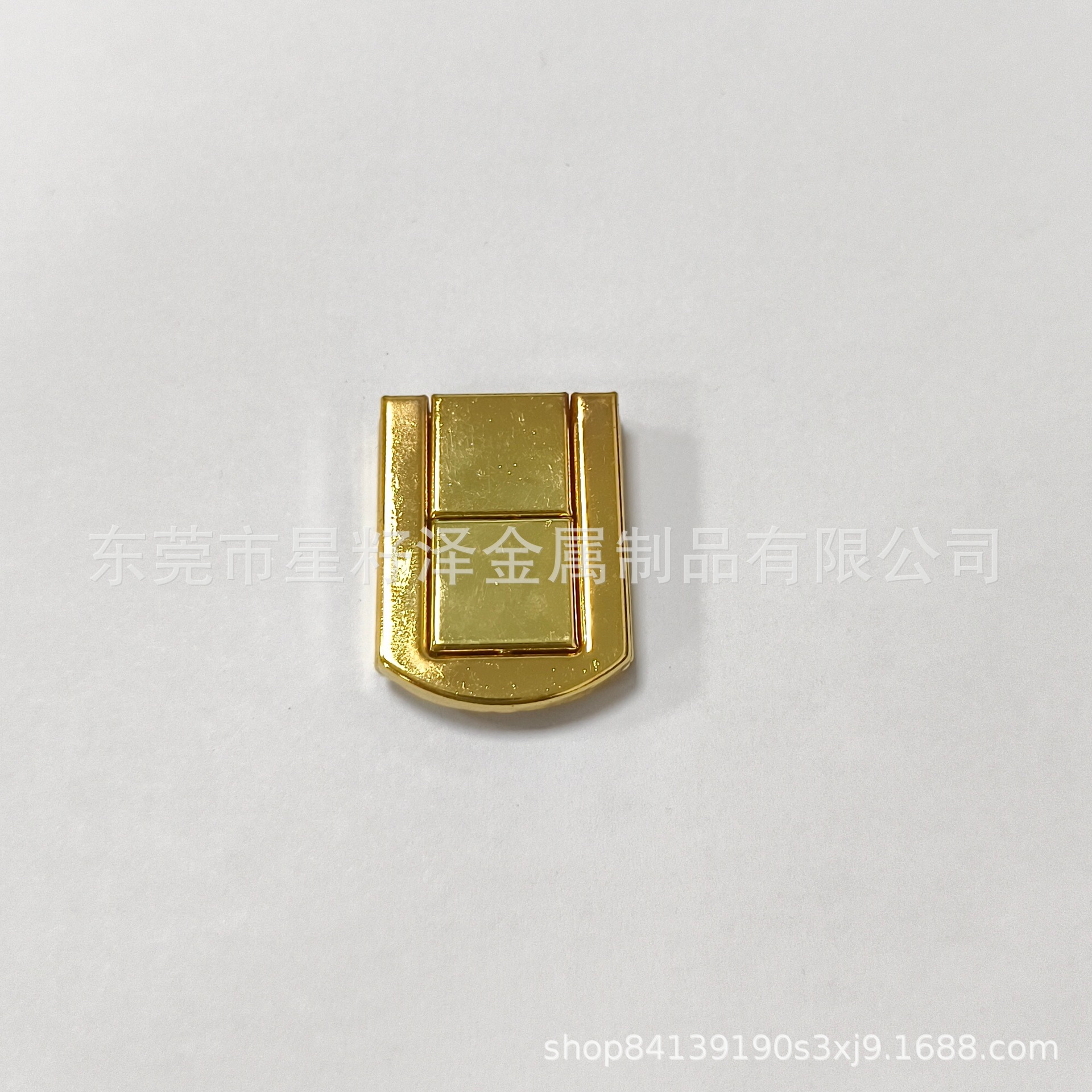 Zinc Alloy Vintage Japanese-Style Lock Buckle, Accessories for Bags, Jewelry Boxes, and Wooden Boxes, Insert-Lock Buckle