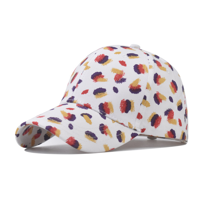 Algodón transfronterizo nuevo colorido estilo chino gorra de béisbol pan de impresión gorra de pico neutral sombrero de sol al aire libre al por mayor
