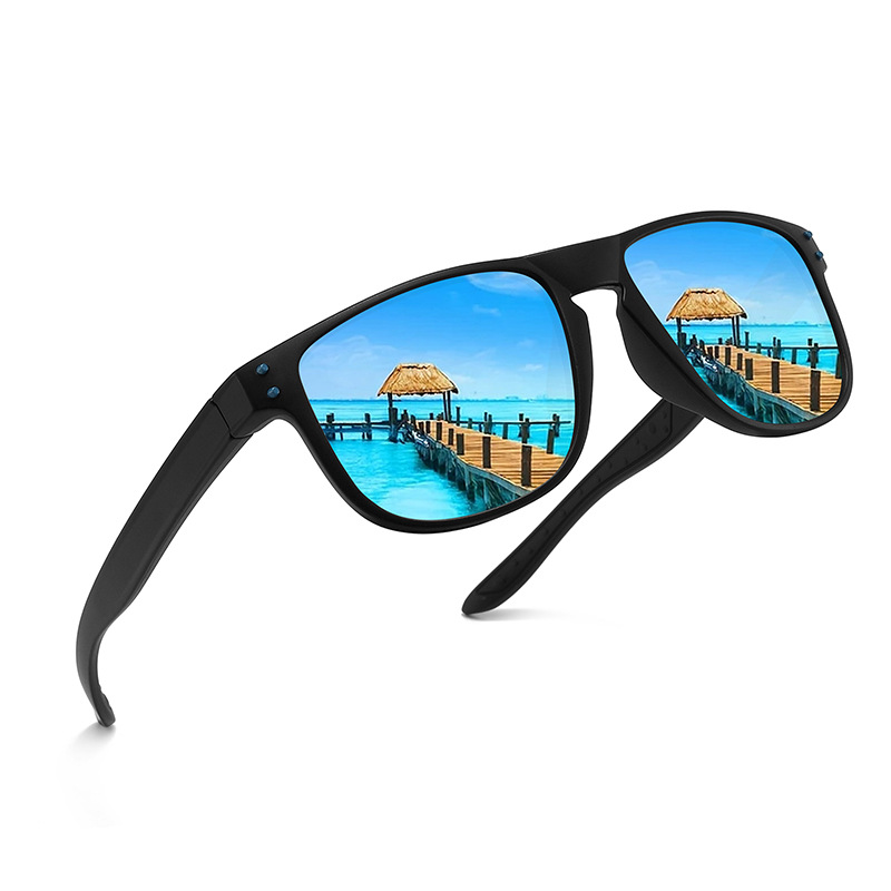 New Men's And Women's Outdoor Sports Polarized UV Protection Driving Sunglasses Cross-Border Rivet Style Casual Glasses_desvips.com