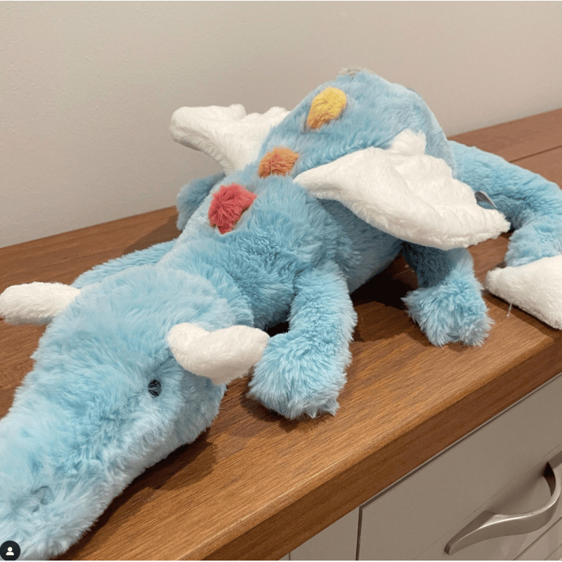 スポットゼリーキャットスカイドラゴン柿ドラゴンブルードラゴンぬいぐるみ子供用なだめる人形ガールフレンドへのギフトとして|undefined