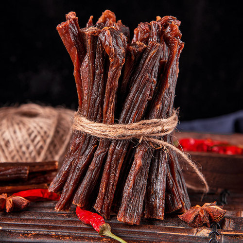 One piece wholesale Inner Mongolia specialty convenient fitness beef jerky original flavored ox yak beef bulk snacks manufacturer