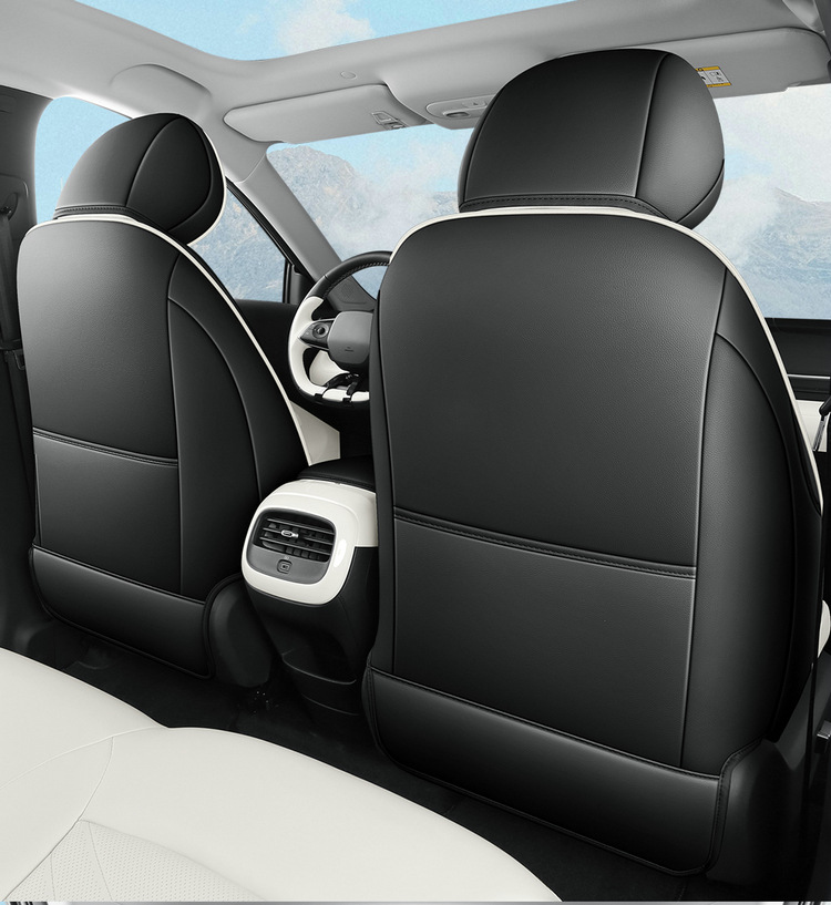 All Leather Car Seat Cover for ARCFOX T1, Universal Four Seasons