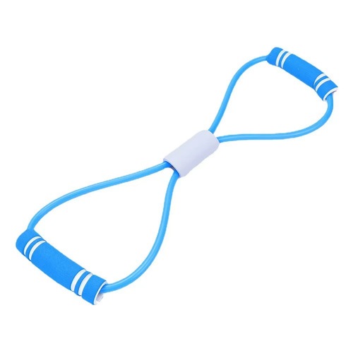 Manufacturer direct sale eight-character resistance band pull-up rope, resistance rope, chest expander, back opener, shoulder yoga elastic rope, home yoga assist device